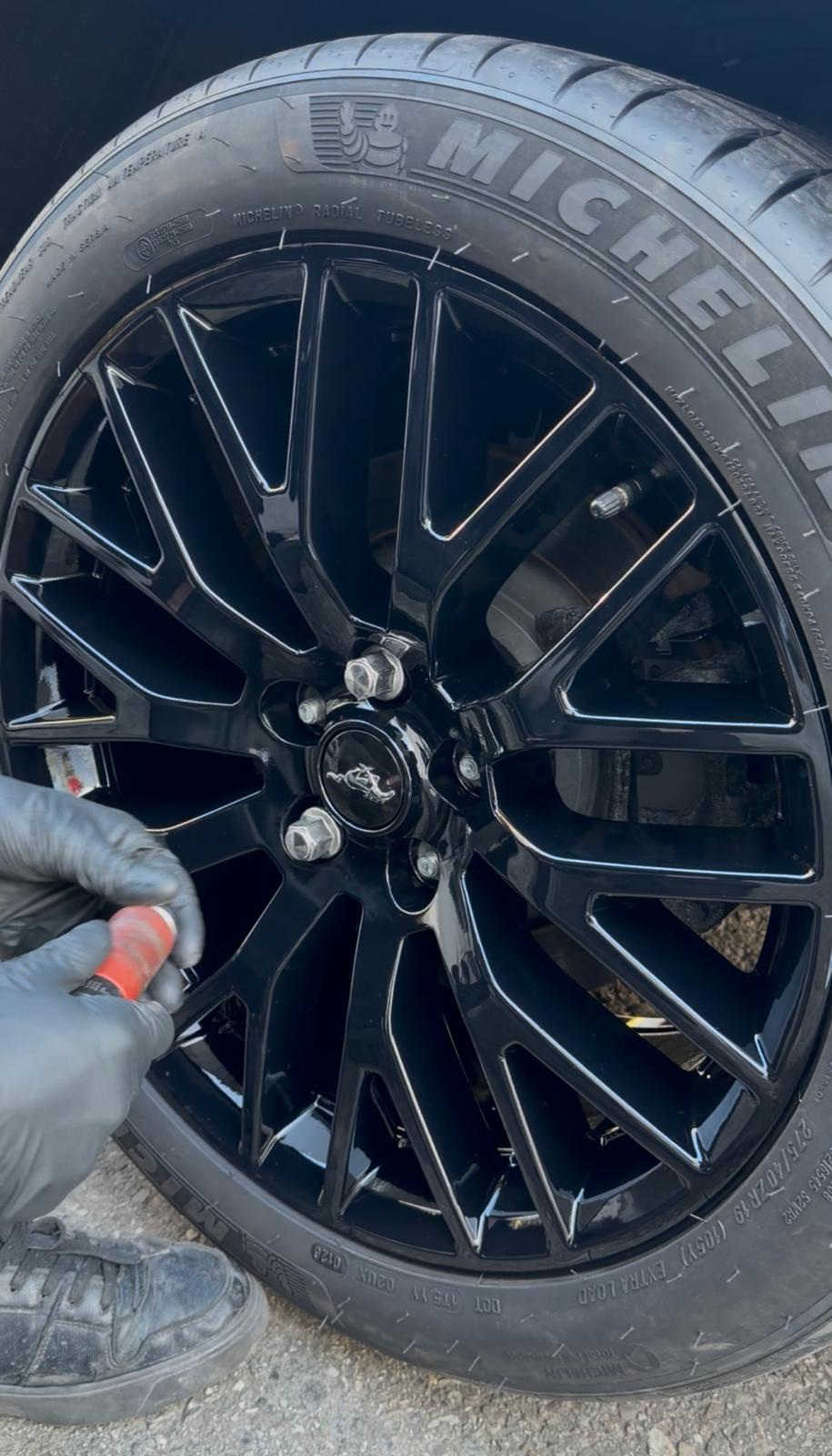 Permutation des roues d'un véhicule