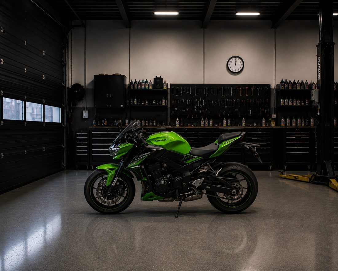 Jante moto thermolaquée, changement de couleur